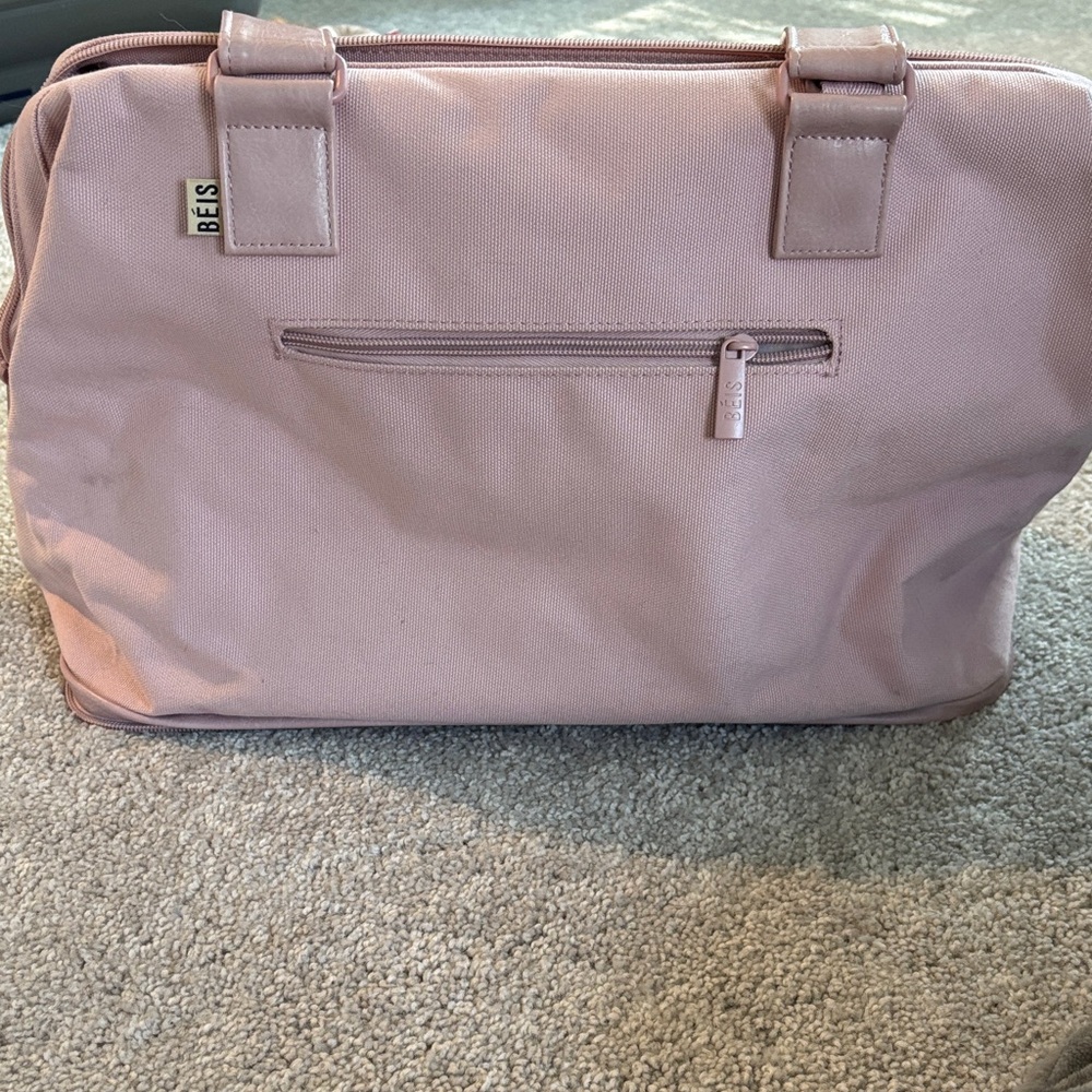 BEIS mini convertible weekender bag
